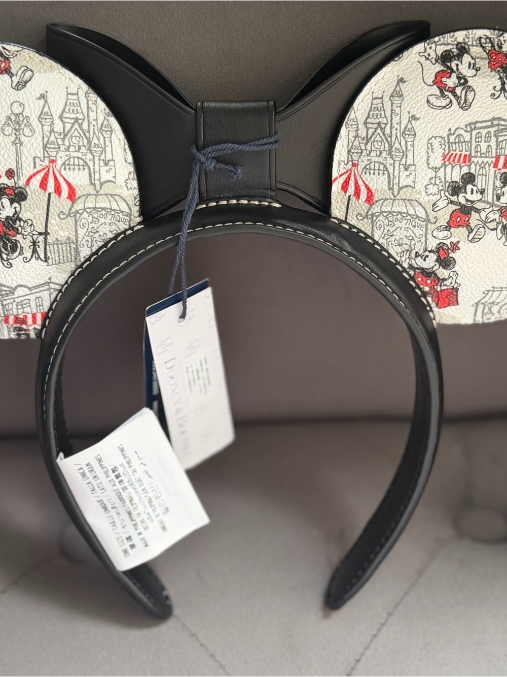 Disney Mickey Dooney and Burke Ears- Red & Black - Picture 4 of 7
